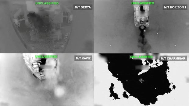 “US-Iran Conflict Escalates: Tankers Destroyed, Missiles Launched”
